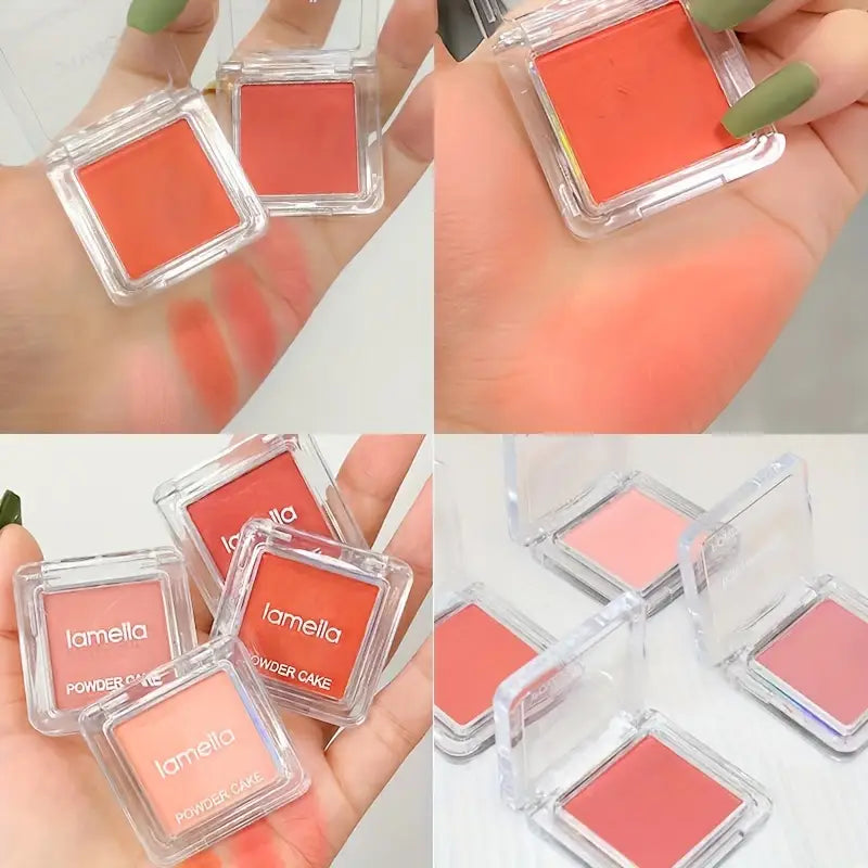 🌸 Lamella Matte Blush Powder – Natural Pink Velvet Finish