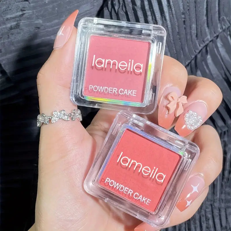 🌸 Lamella Matte Blush Powder – Natural Pink Velvet Finish