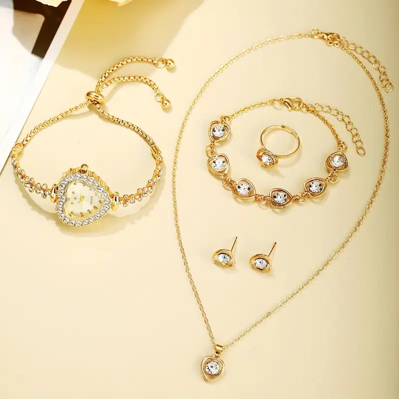 ⏱️ 6pcs Women’s Elegant & Versatile Watch Set – Perfect Gift & Daily Wear