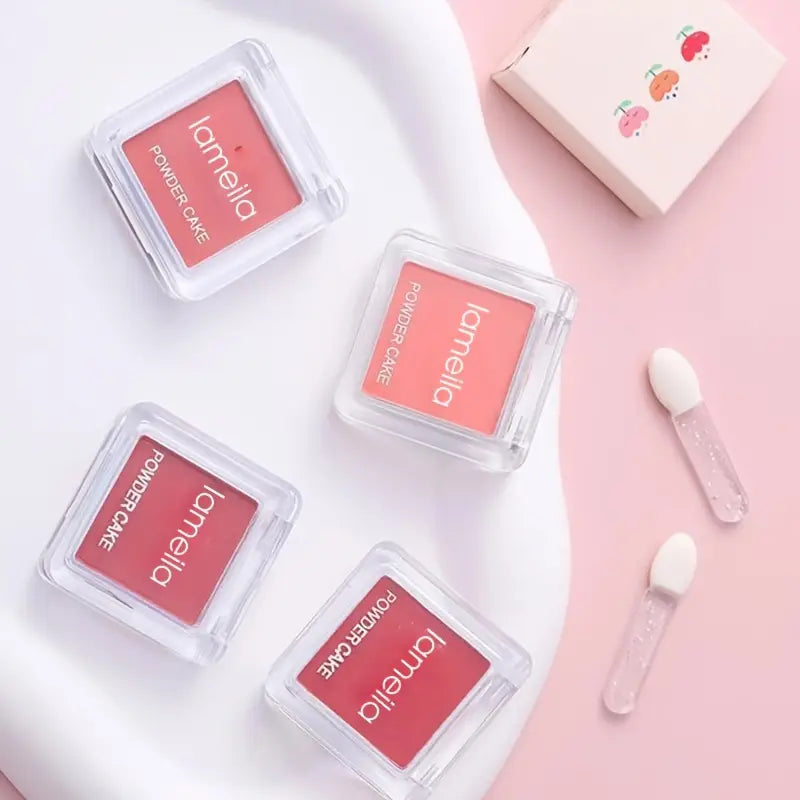 🌸 Lamella Matte Blush Powder – Natural Pink Velvet Finish