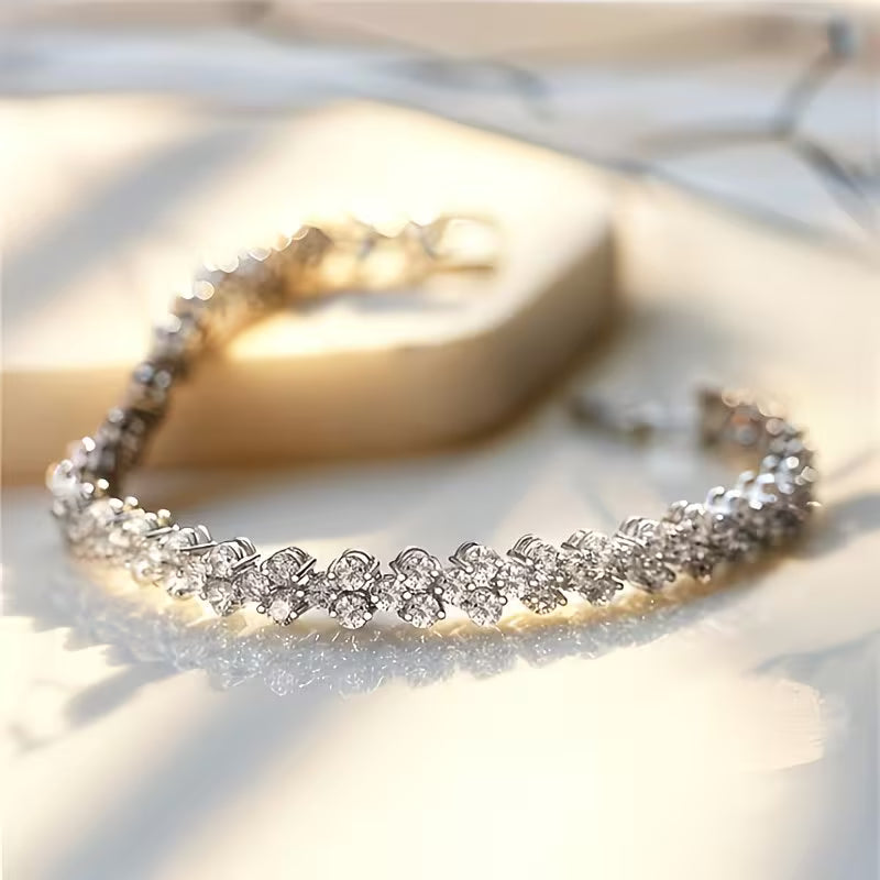 Luna Pearl Twist Bracelet