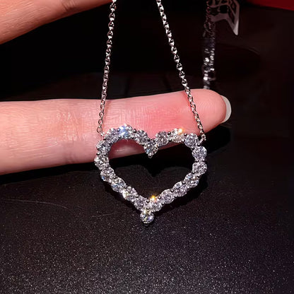 💖 Heart Necklace With Box + Free Home Delivery