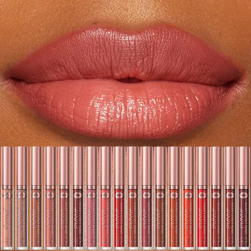18pcs Matte Lip Gloss Set 💄 | Long Lasting & Waterproof