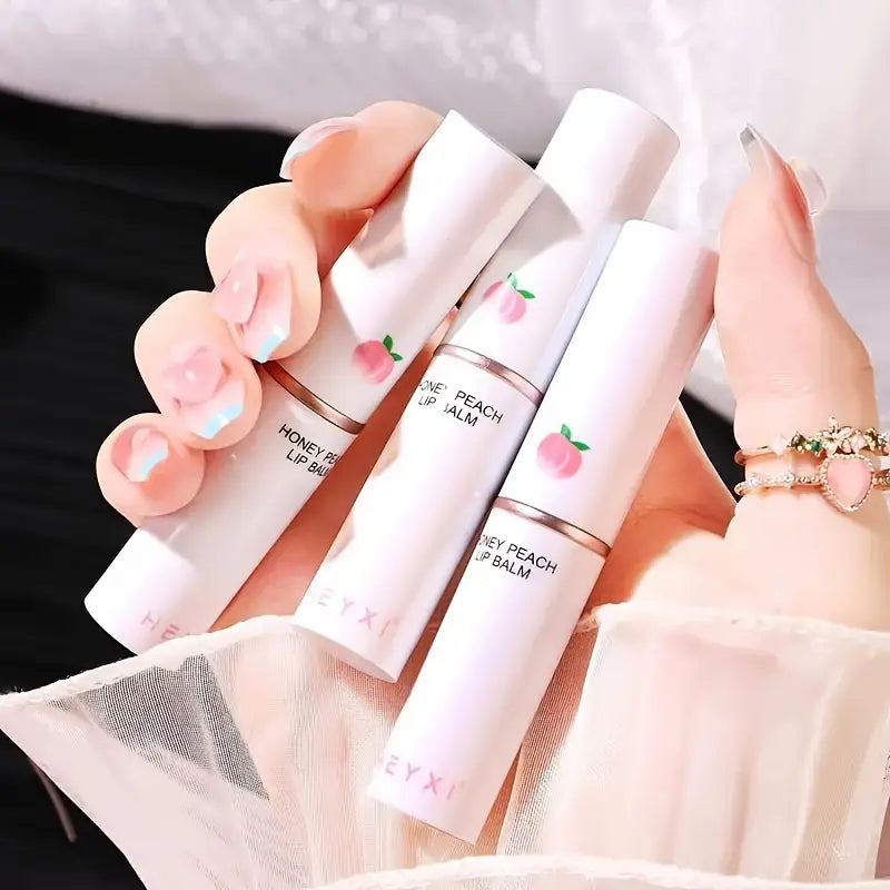 🍑 Peach Warm Change Lip Balm – Moisturizing & Hydrating