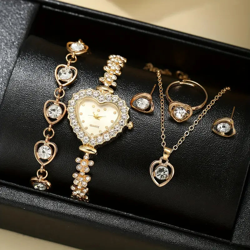 ⏱️ 6pcs Women’s Elegant & Versatile Watch Set – Perfect Gift & Daily Wear