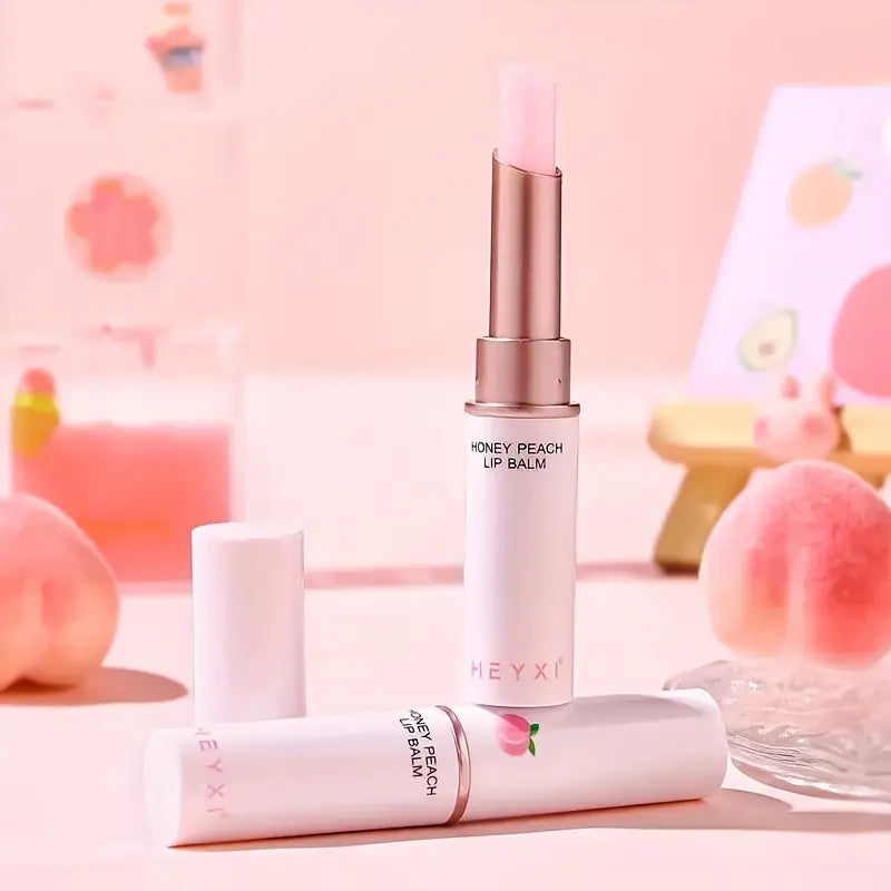 🍑 Peach Warm Change Lip Balm – Moisturizing & Hydrating