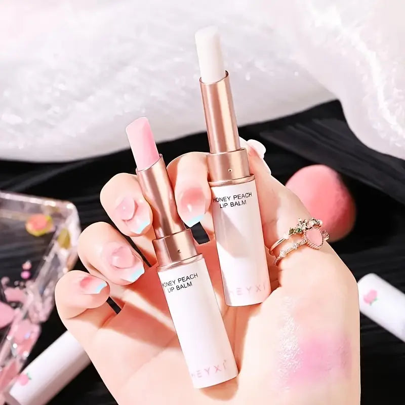 🍑 Peach Warm Change Lip Balm – Moisturizing & Hydrating