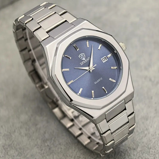 Men’s Business Quartz Watch – Luminous Calendar, Simple & Elegant Casual Design
