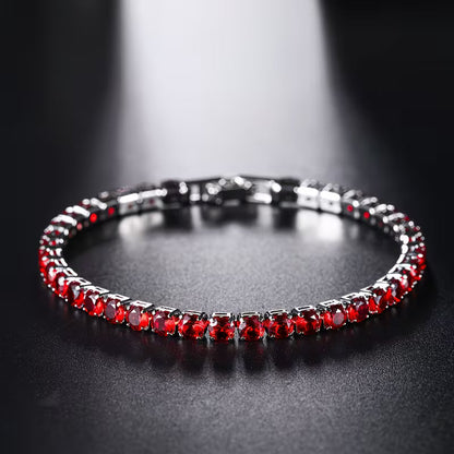 Princess Gem Tennis Bracelet
