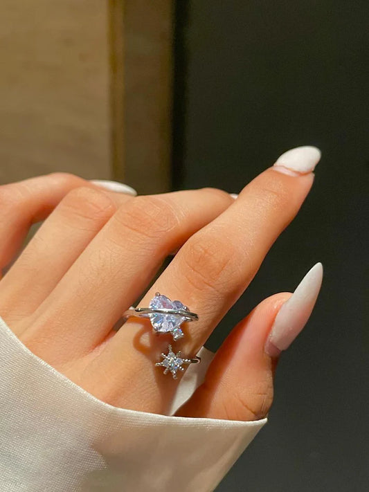 Fairy Core Heart Ring