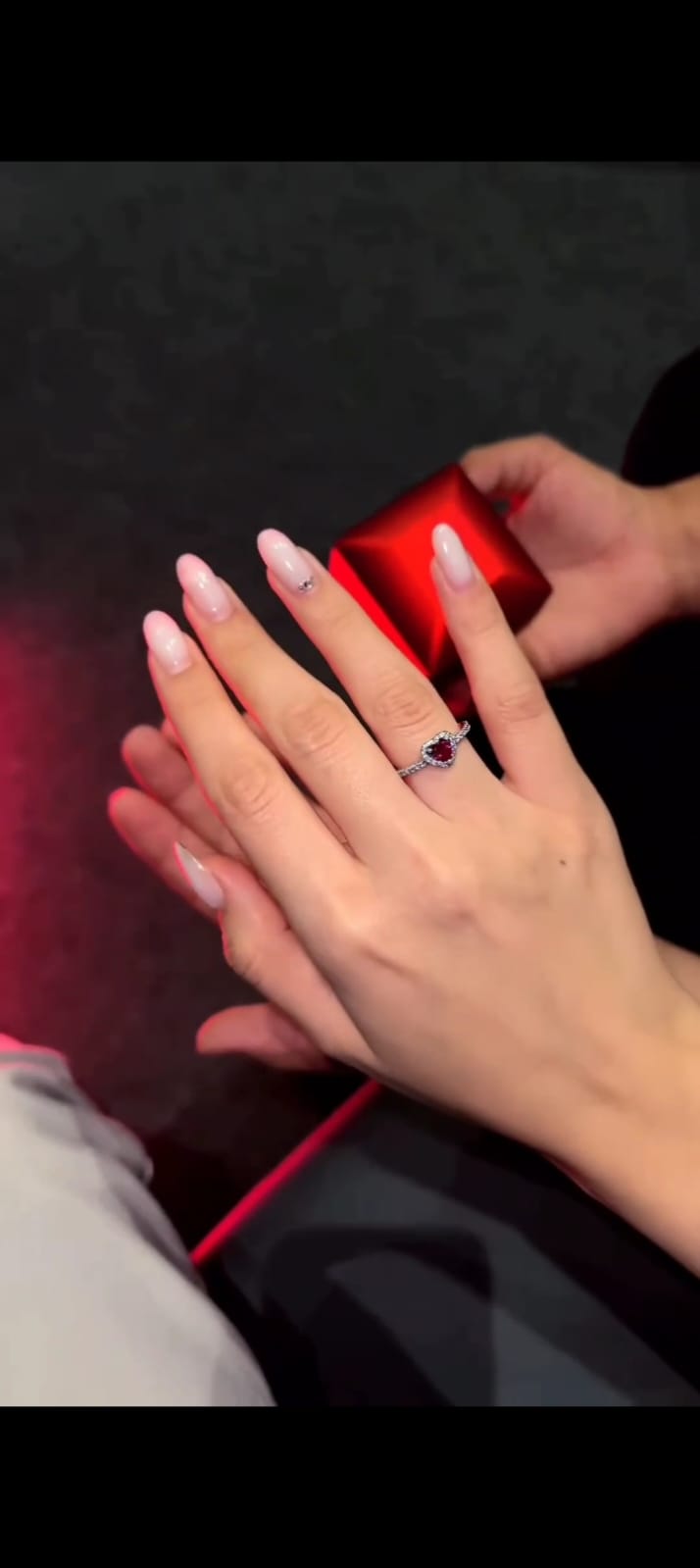 Adjustable Promise Heart Ring 💍+ Premium Box 🎁