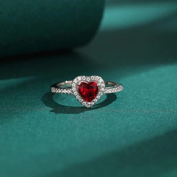 Red Heart Ring 💍+ With Premium Box 🎁