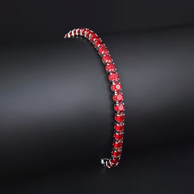 Princess Gem Tennis Bracelet