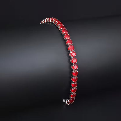 Princess Gem Tennis Bracelet