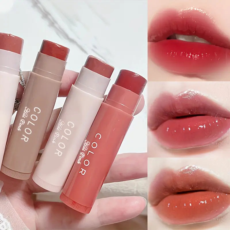 💄 Three-Color Moisturizing Lipstick – Soft, Long-Lasting & Hydrating