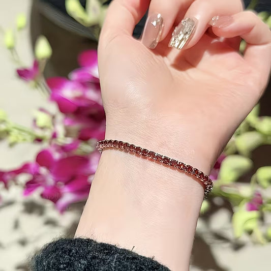 Princess Gem Tennis Bracelet