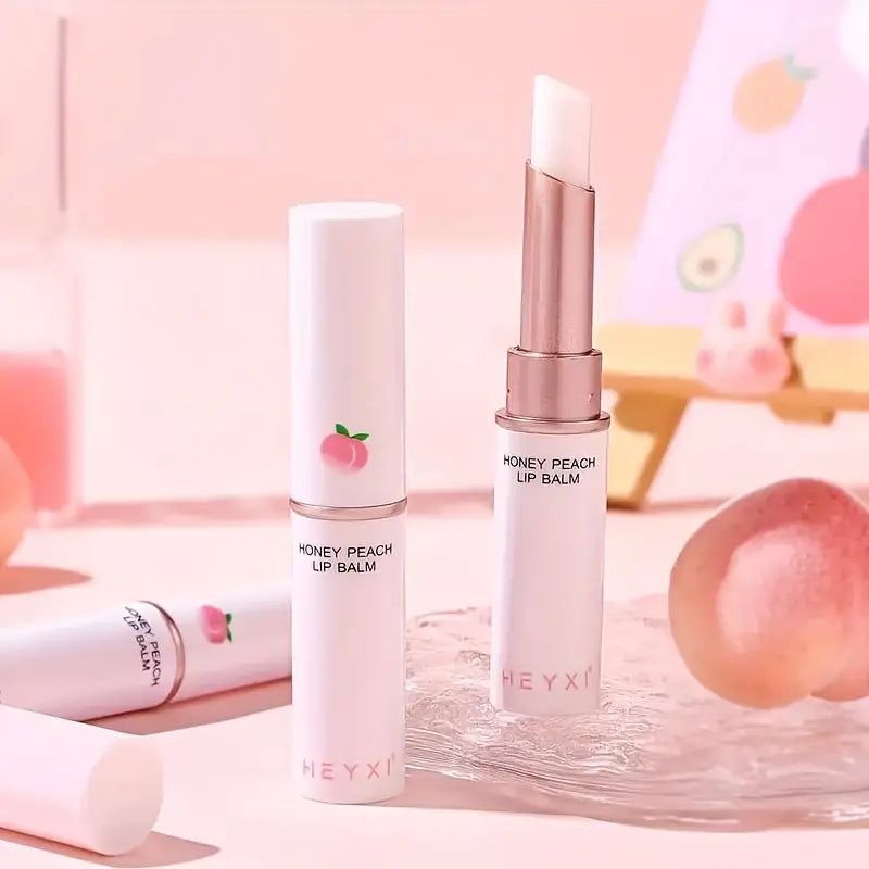 🍑 Peach Warm Change Lip Balm – Moisturizing & Hydrating