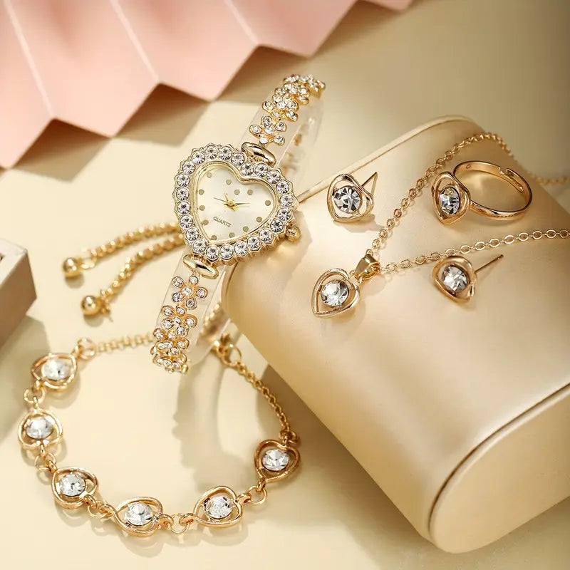 ⏱️ 6pcs Women’s Elegant & Versatile Watch Set – Perfect Gift & Daily Wear