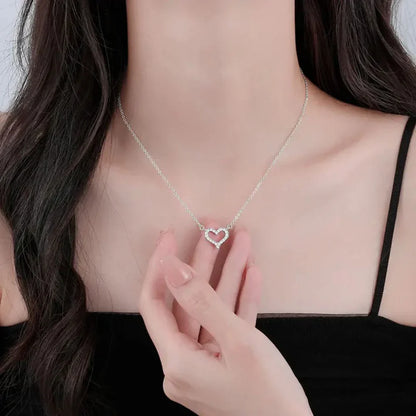 💖 Heart Necklace With Box + Free Home Delivery