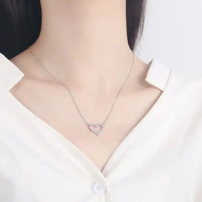 💖 Heart Necklace With Box + Free Home Delivery