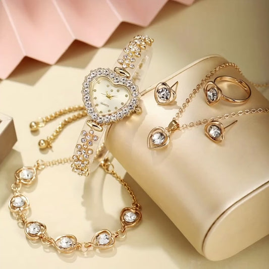 ⏱️ 6pcs Women’s Elegant & Versatile Watch Set – Perfect Gift & Daily Wear